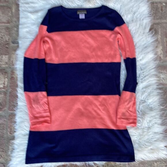 EUC Tommy Bahama Striped Long Line Tunic Size S/P - Picture 5 of 7